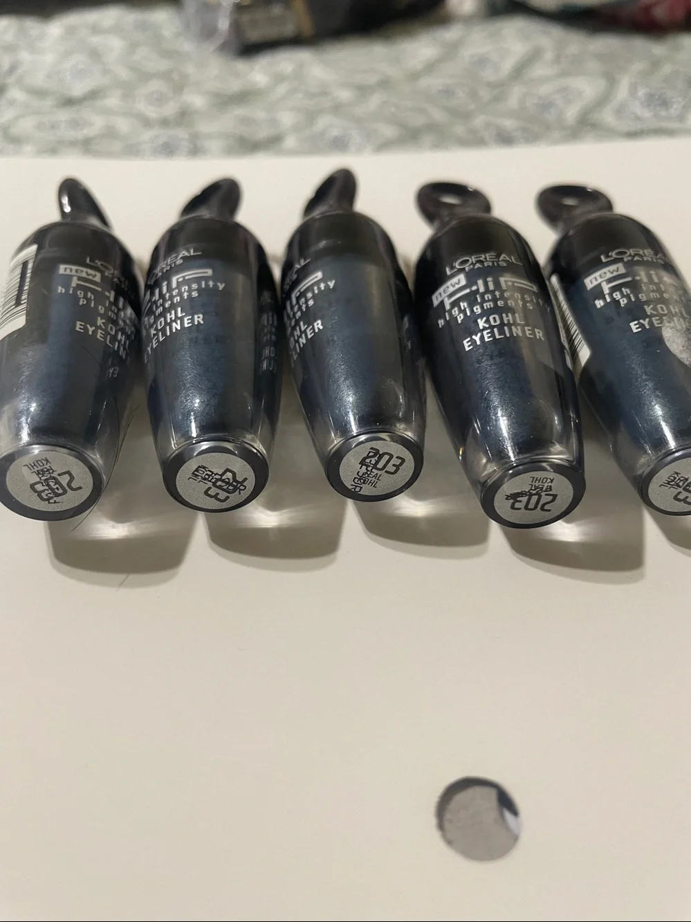 5 pcs LOREAL HIP Kohl eyeliner #203 Teal